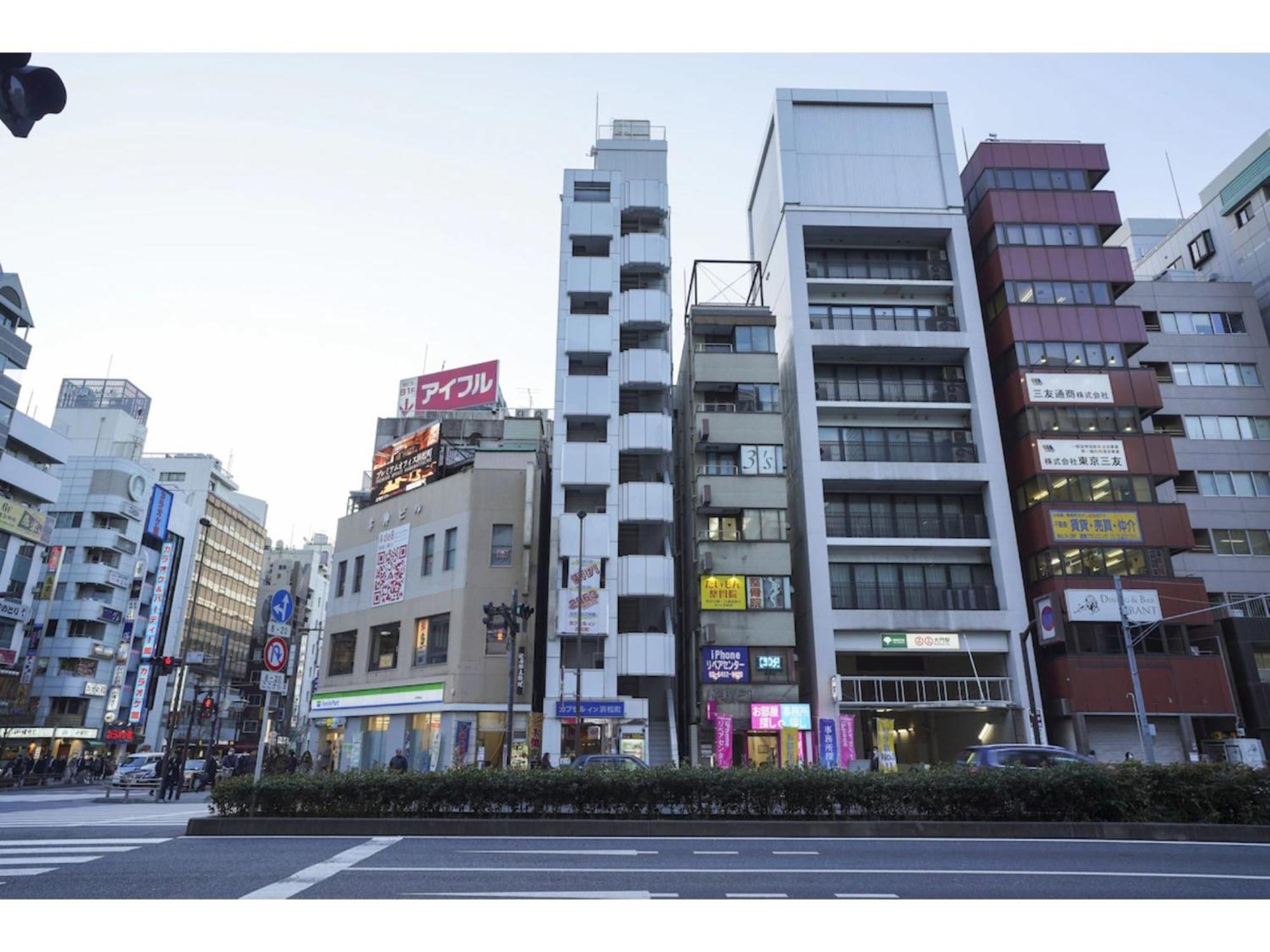 Male Only Capsule Inn Hamamatsucho - Vacation Stay 68799V 도쿄 외부 사진